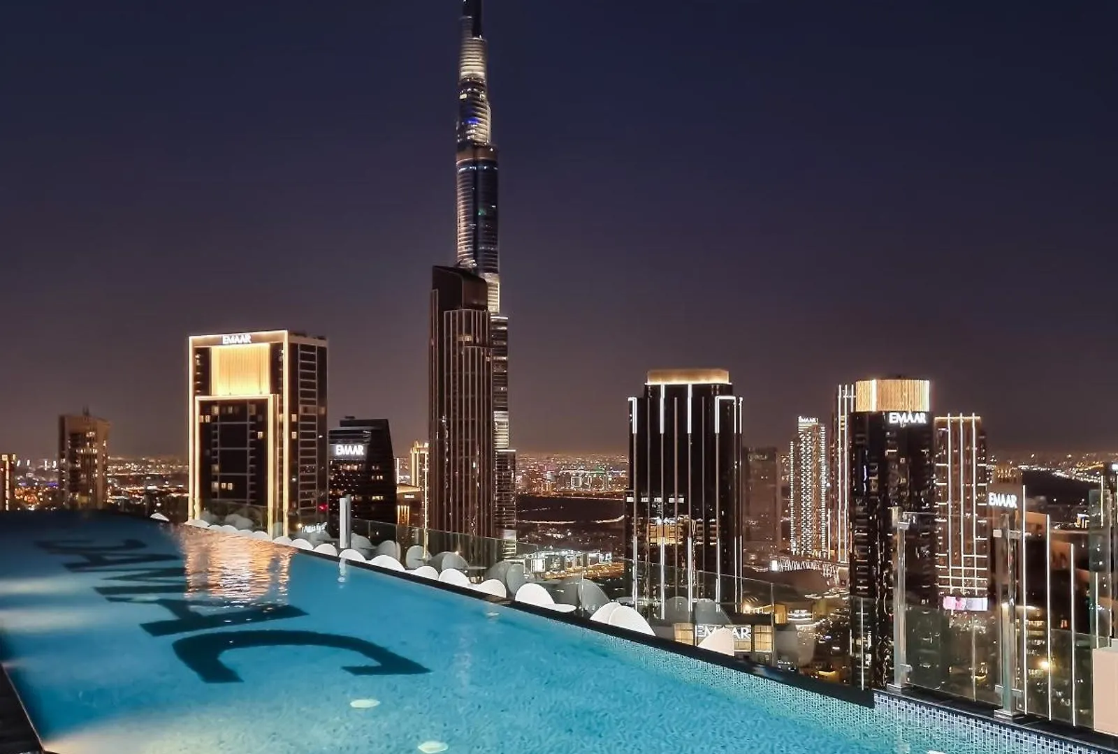 Elite Rooftop Pool And Burj Khalifa Panorama Balcony 2Br Apartment In Paramount Hotel Midtown Dubai