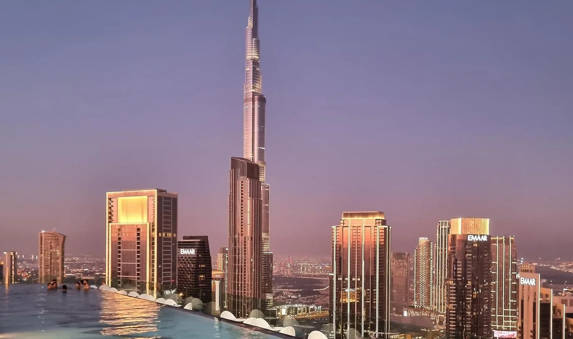 Elite Rooftop Pool And Burj Khalifa Panorama Balcony 2Br Apartment In Paramount Hotel Midtown Dubai 0*,  United Arab Emirates