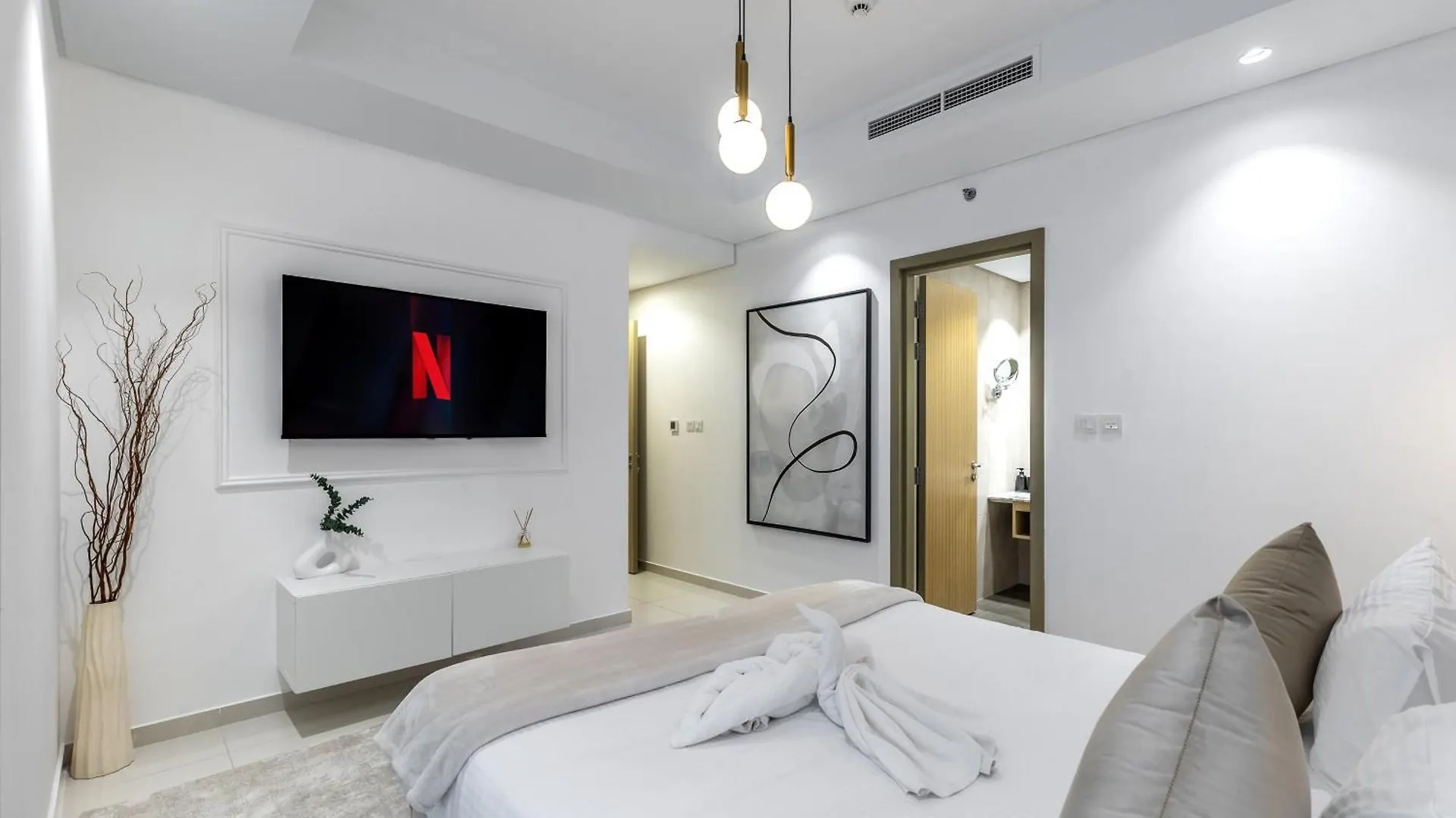 Elite Rooftop Pool And Burj Khalifa Panorama Balcony 2Br Apartment In Paramount Hotel Midtown Dubai 0*,  United Arab Emirates